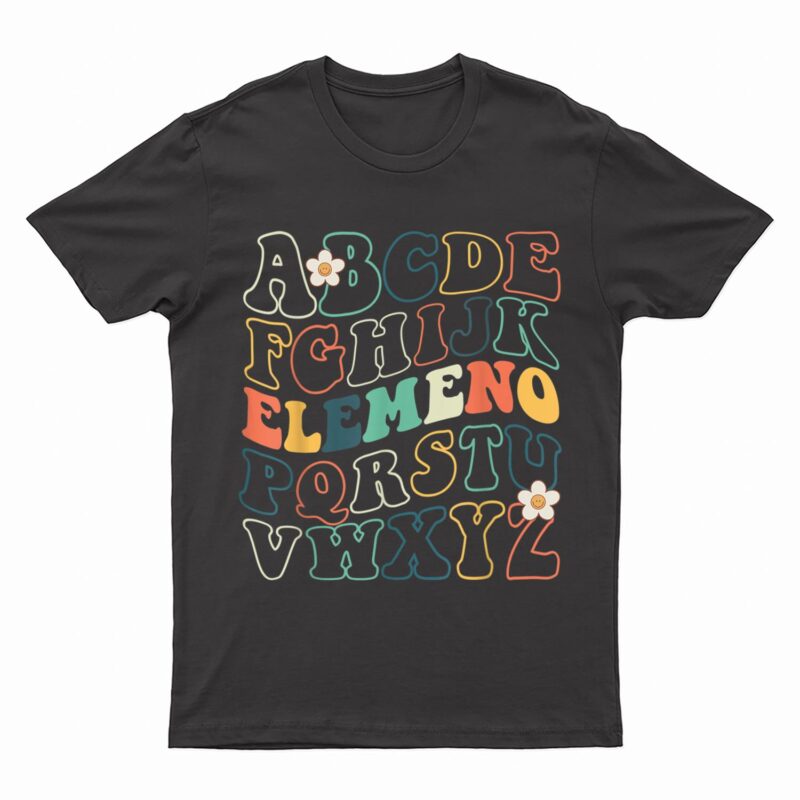 ABC Elemeno Kindergarten Teacher Cute Gifts Back to School T-Shirt