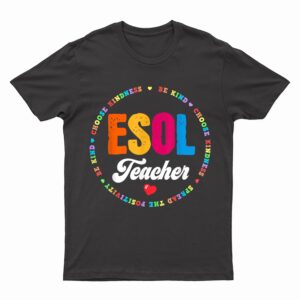 Back to school Teachers Students - Cute ESOL Squad Teacher T-Shirt