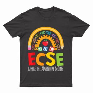 Early Childhood Special Education SPED ECSE Crew Squad T-Shirt