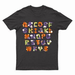 Halloween Alphabet Lazy Halloween Costume Teacher Student T-Shirt
