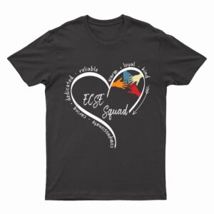 Heart Special Education ECSE Teacher Back To School T-Shirt