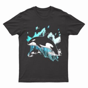 Killer Whale Ocean Lover Gift Idea Men Boys Kids Orca T-Shirt
