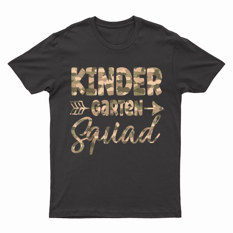 Kindergarten Camo teacher Welcome Back To School Teacher T-Shirt