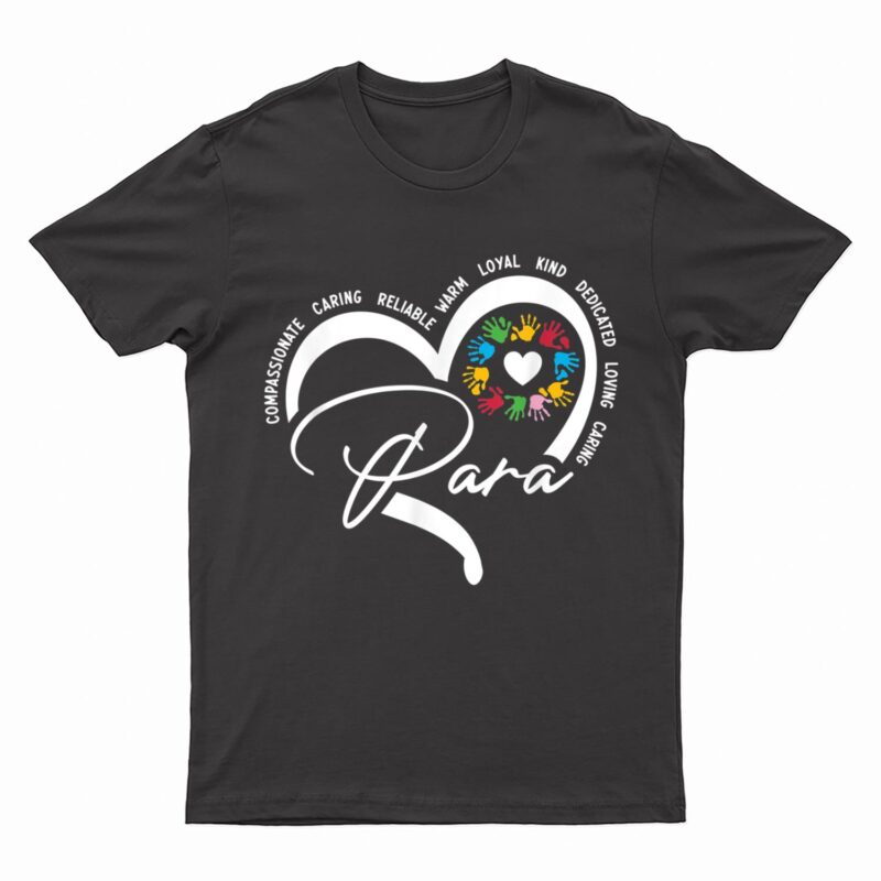 Paraprofessional Teacher u2013 Special Education Paraeducator T-Shirt