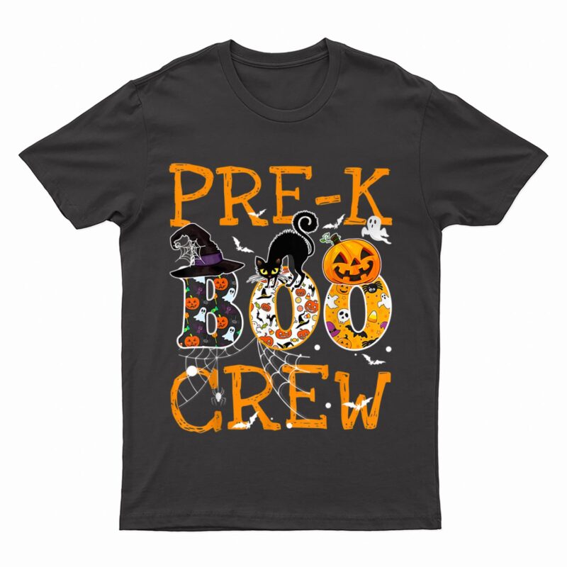 Pre-K Boo Vintage Halloween Costumes For Pre-K Teachers T-Shirt