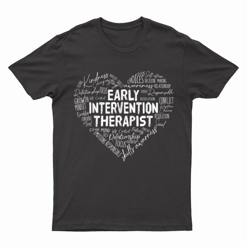 RTI Team Teacher School Crew Early Intervention Therapist T-Shirt