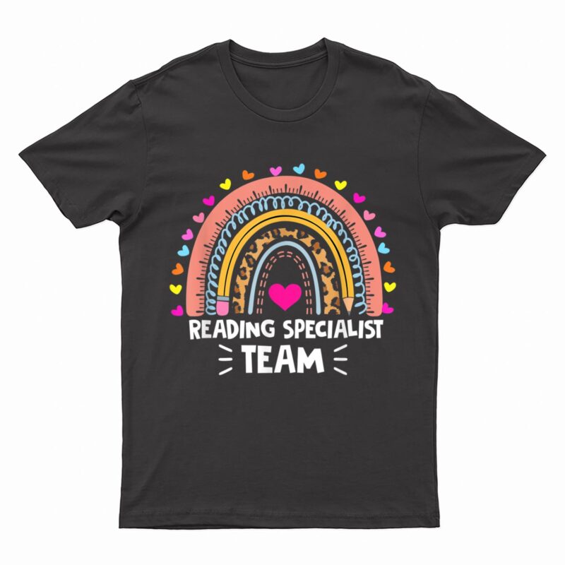 Reading Recovery Coach Teacher Reading Specialist Literacy T-Shirt