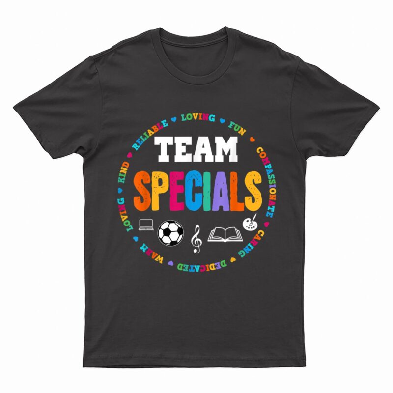 TEAM Specials Teacher TRIBE Squad Back To Primary School T-Shirt