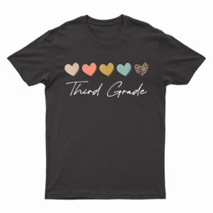 Third Grade Girls Boys Teacher Team 3rd Grade Squad T-Shirt