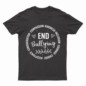 Unity Day Orange Anti Bullying Love Peace Inclusion Teachers T-Shirt