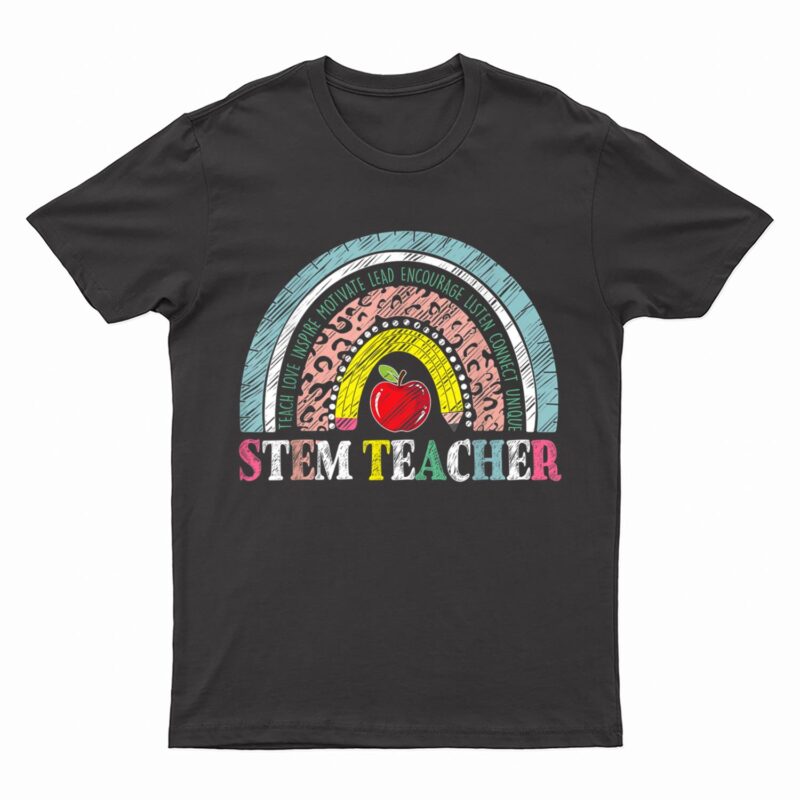 Vintage Stem Teacher Life Men Women Teacher Student T-Shirt